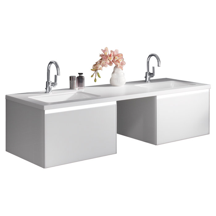Kohler Ladena Ceramic Rectangular Undermount Bathroom Sink with